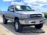 USED 2001 TOYOTA TUNDRA ACCESS CAB V8 AUTO SR5 4WD NATL FOR SALE IN HONOLULU HAWAII 96819