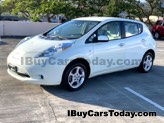 USED 2012 NISSAN LEAF SL FOR SALE IN HONOLULU HAWAII 96819