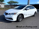 USED 2015 HONDA CIVIC EX L SEDAN CVT FOR SALE IN HONOLULU HAWAII 96819